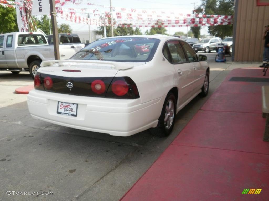 2004 Impala LS - White / Neutral Beige photo #8