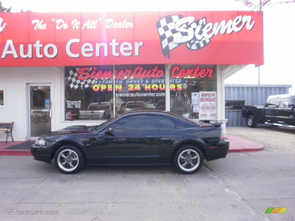 2003 Mustang GT Coupe - Black / Medium Graphite photo #1
