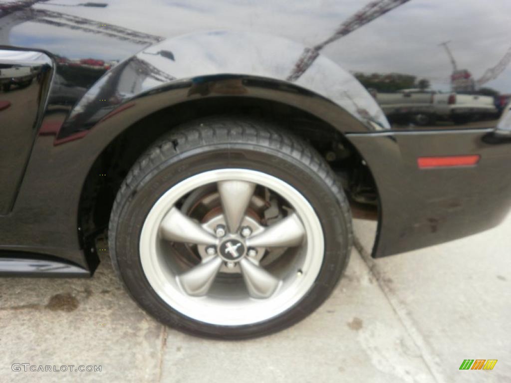 2003 Mustang GT Coupe - Black / Medium Graphite photo #25