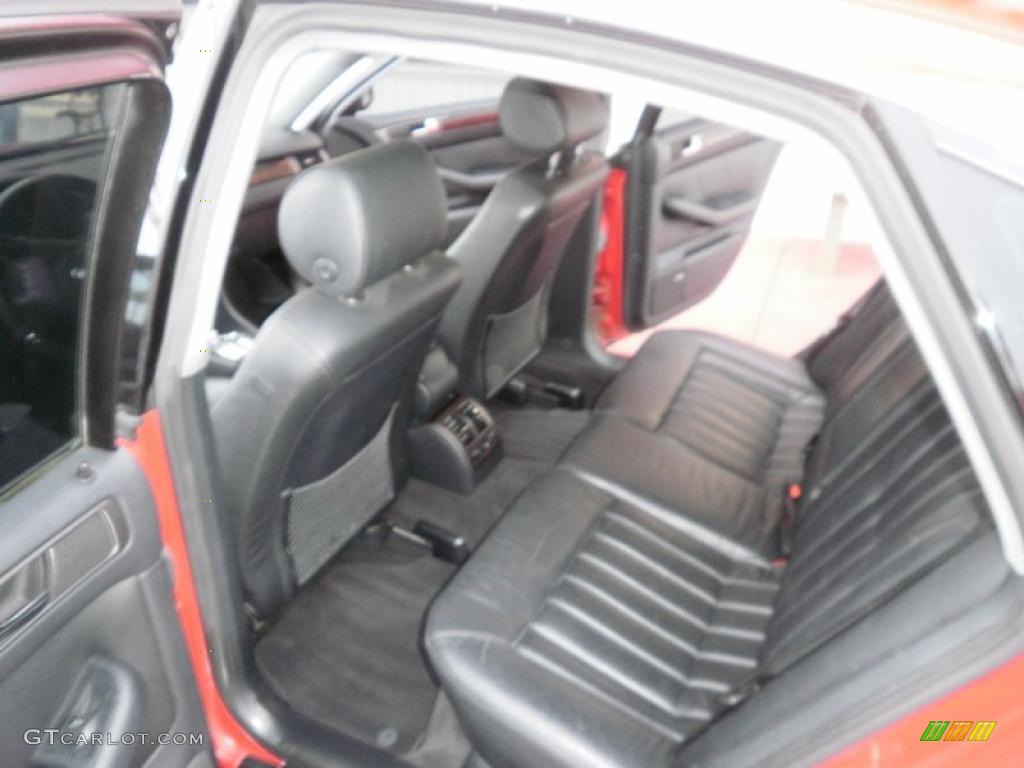 2001 A6 2.7T quattro Sedan - Tornado Red / Onyx photo #12