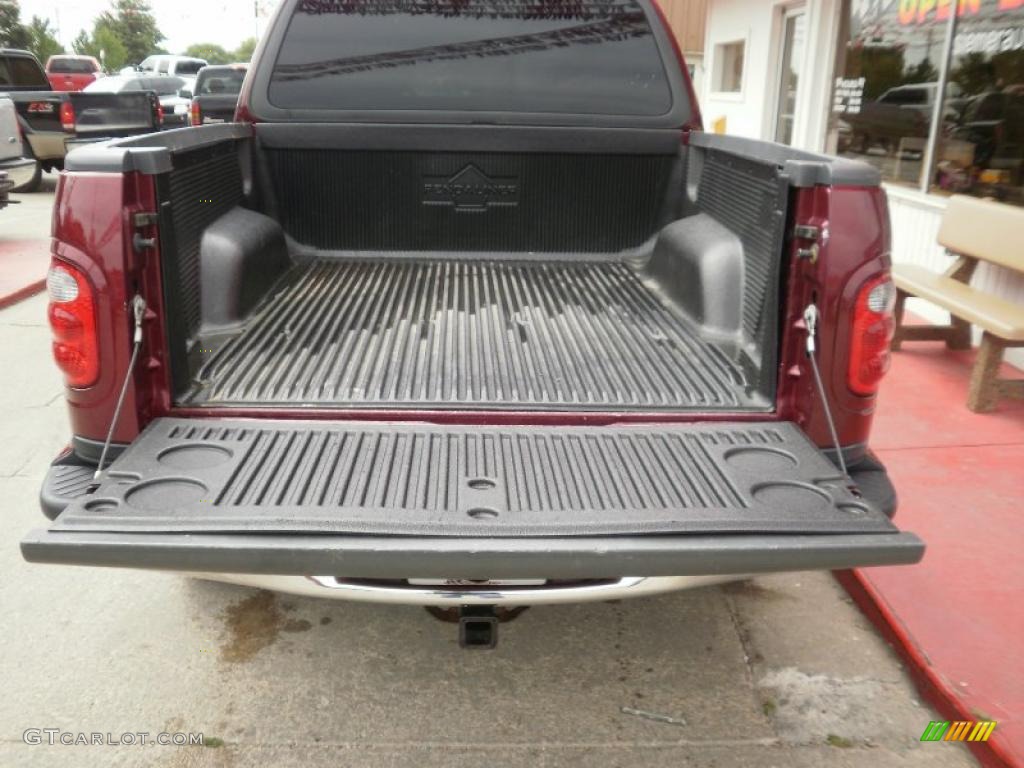 2003 F150 XLT SuperCrew 4x4 - Toreador Red Metallic / Medium Parchment Beige photo #8
