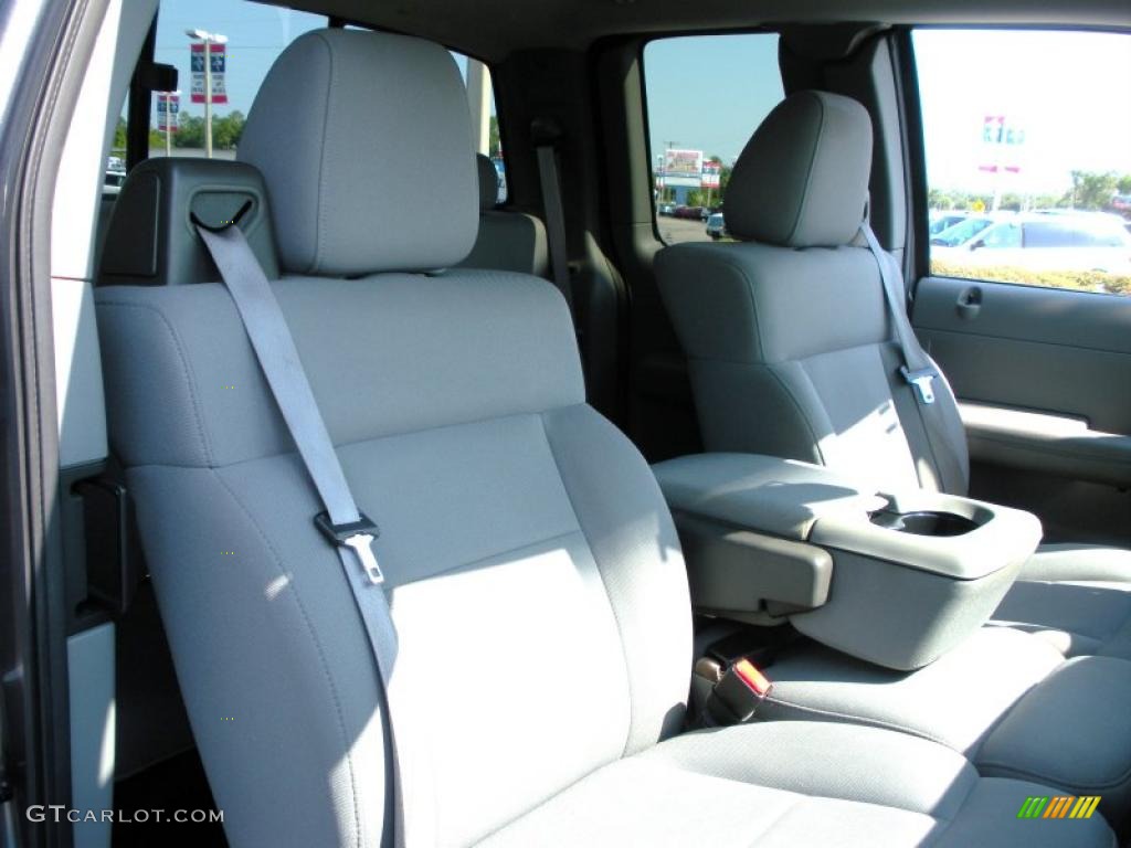2005 F150 STX SuperCab 4x4 - Dark Shadow Grey Metallic / Medium Flint Grey photo #17