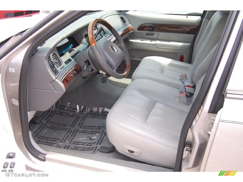 2004 Grand Marquis LS - Silver Birch Metallic / Light Flint photo #4