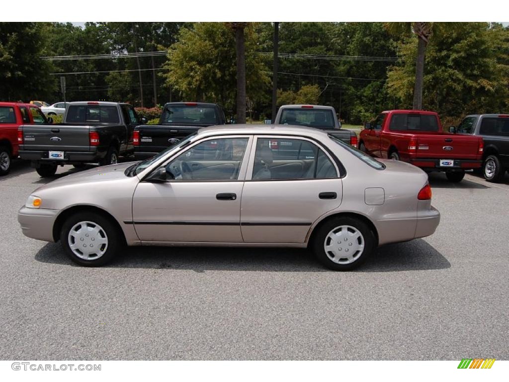 2000 Corolla CE - Sandrift Metallic / Pebble Beige photo #2
