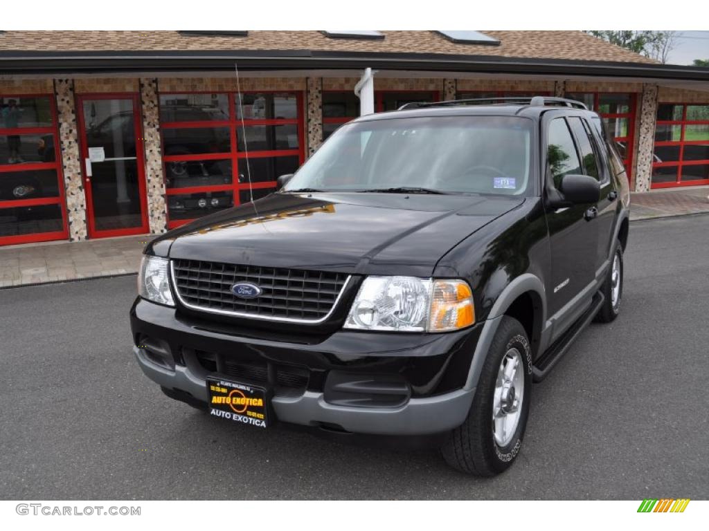 Black Clearcoat Ford Explorer