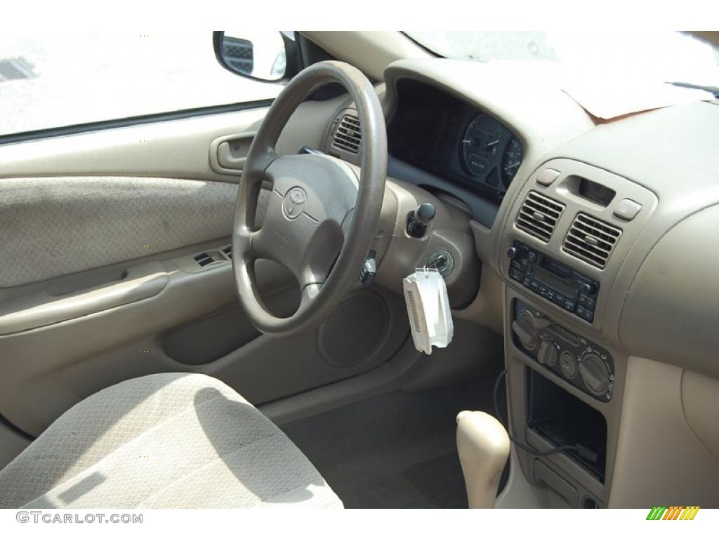 2000 Corolla CE - Sandrift Metallic / Pebble Beige photo #9