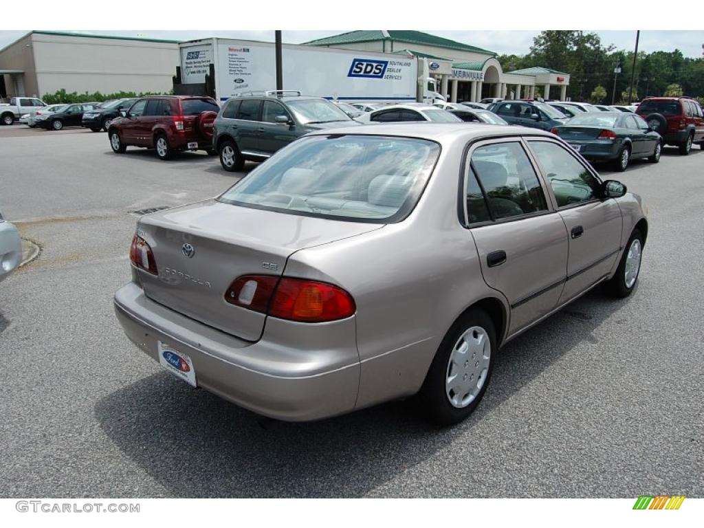 2000 Corolla CE - Sandrift Metallic / Pebble Beige photo #14