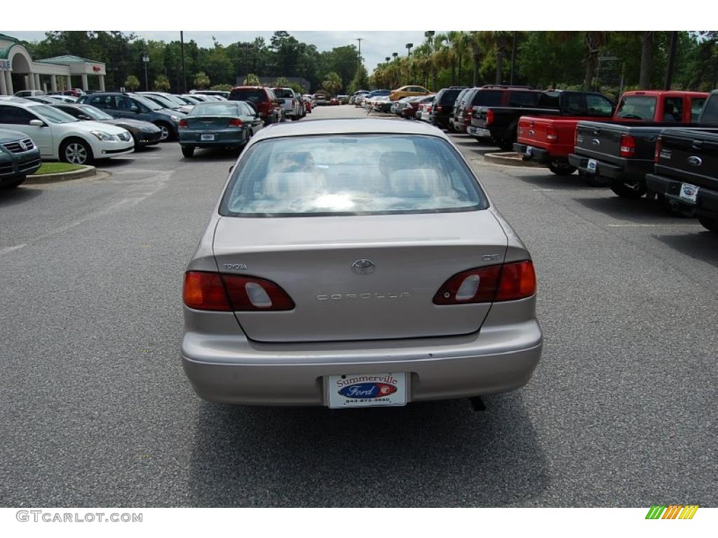 2000 Corolla CE - Sandrift Metallic / Pebble Beige photo #15