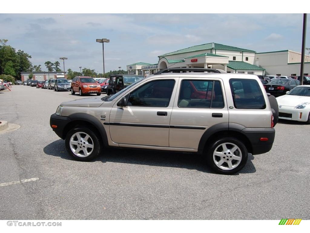 2003 Freelander HSE - White Gold Metallic / Alpaca Beige photo #2