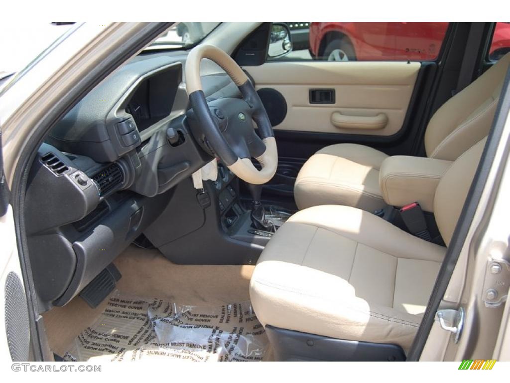 2003 Freelander HSE - White Gold Metallic / Alpaca Beige photo #5