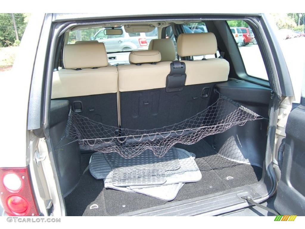 2003 Freelander HSE - White Gold Metallic / Alpaca Beige photo #8