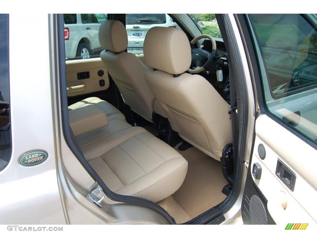 2003 Freelander HSE - White Gold Metallic / Alpaca Beige photo #9