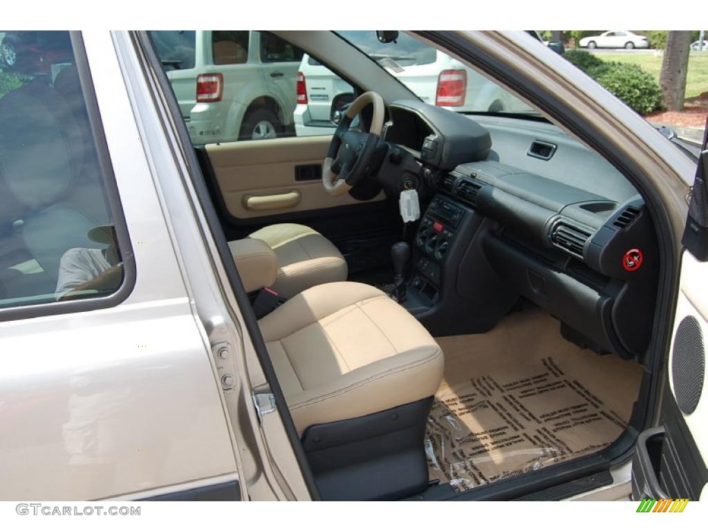 2003 Freelander HSE - White Gold Metallic / Alpaca Beige photo #11