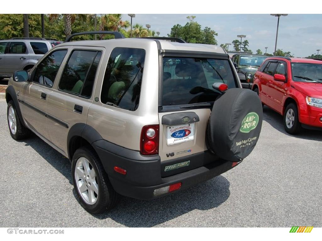 2003 Freelander HSE - White Gold Metallic / Alpaca Beige photo #17
