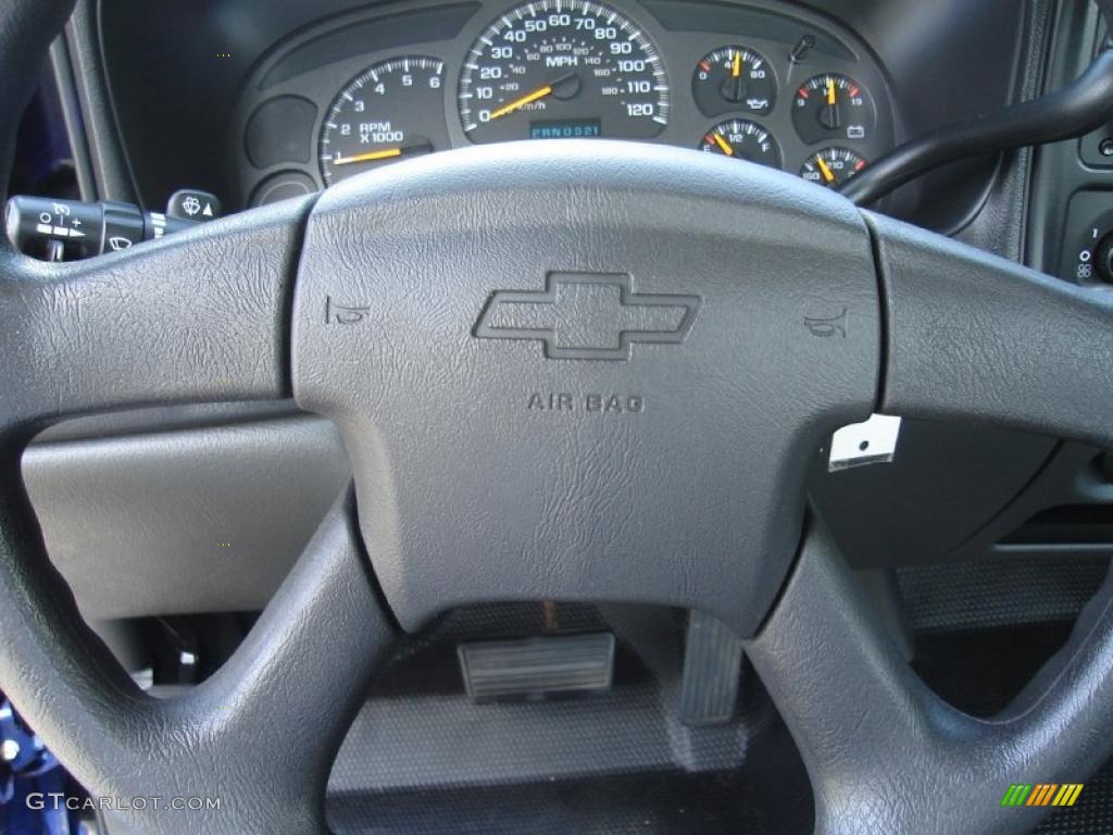 2004 Silverado 1500 Regular Cab - Arrival Blue Metallic / Medium Gray photo #23