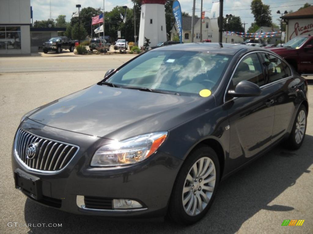 2011 Regal CXL - Granite Gray Metallic / Cashmere photo #3