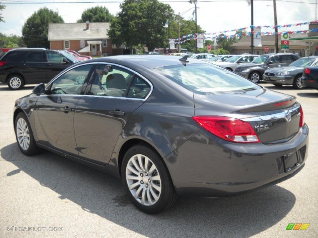 2011 Regal CXL - Granite Gray Metallic / Cashmere photo #5