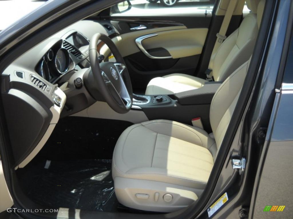 2011 Regal CXL - Granite Gray Metallic / Cashmere photo #13