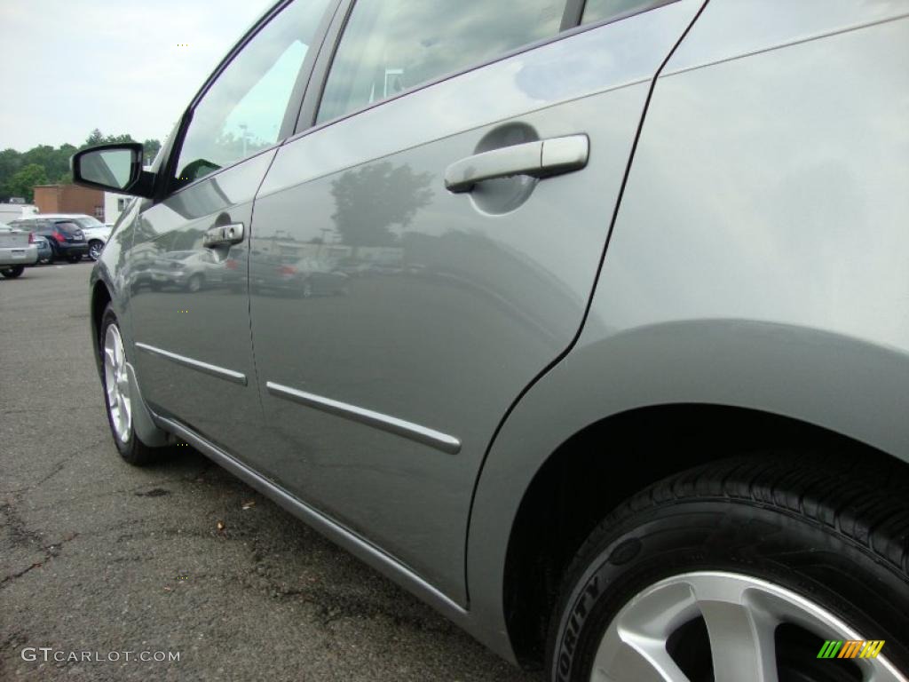 2007 Sentra 2.0 SL - Magnetic Gray / Charcoal/Steel photo #12