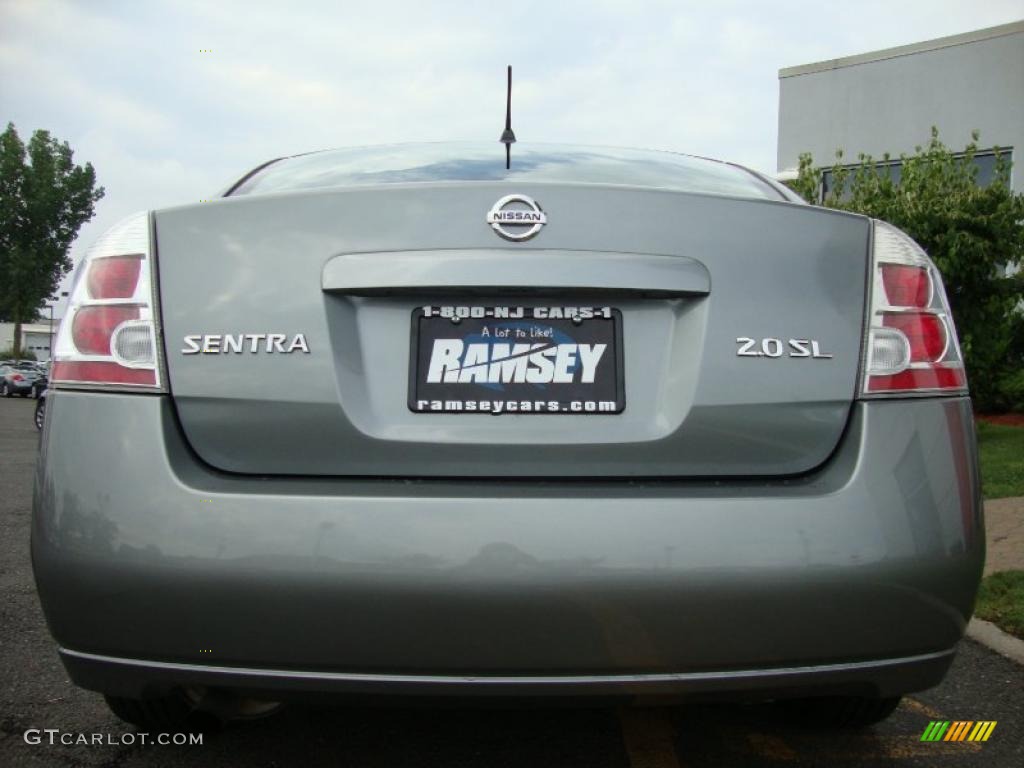 2007 Sentra 2.0 SL - Magnetic Gray / Charcoal/Steel photo #14