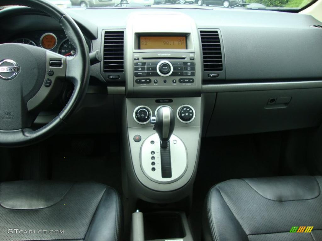 2007 Sentra 2.0 SL - Magnetic Gray / Charcoal/Steel photo #28