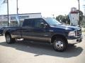 2006 True Blue Metallic Ford F350 Super Duty Lariat Crew Cab 4x4 Dually  photo #1