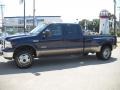 2006 True Blue Metallic Ford F350 Super Duty Lariat Crew Cab 4x4 Dually  photo #2