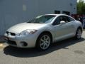 2007 Liquid Silver Metallic Mitsubishi Eclipse SE Coupe  photo #1