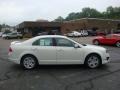 2010 White Suede Ford Fusion SE  photo #2