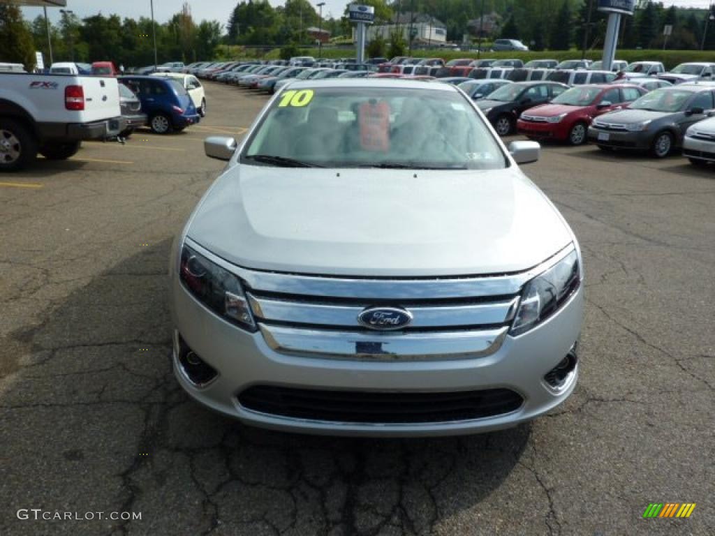 2010 Fusion SEL V6 - Brilliant Silver Metallic / Medium Light Stone photo #7
