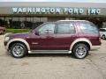 Dark Cherry Metallic - Explorer Eddie Bauer 4x4 Photo No. 1