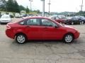 2008 Vermillion Red Ford Focus S Sedan  photo #5