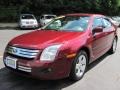 2007 Redfire Metallic Ford Fusion SE V6  photo #1