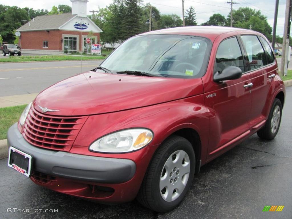 2003 PT Cruiser  - Inferno Red Pearl / Taupe/Pearl Beige photo #1