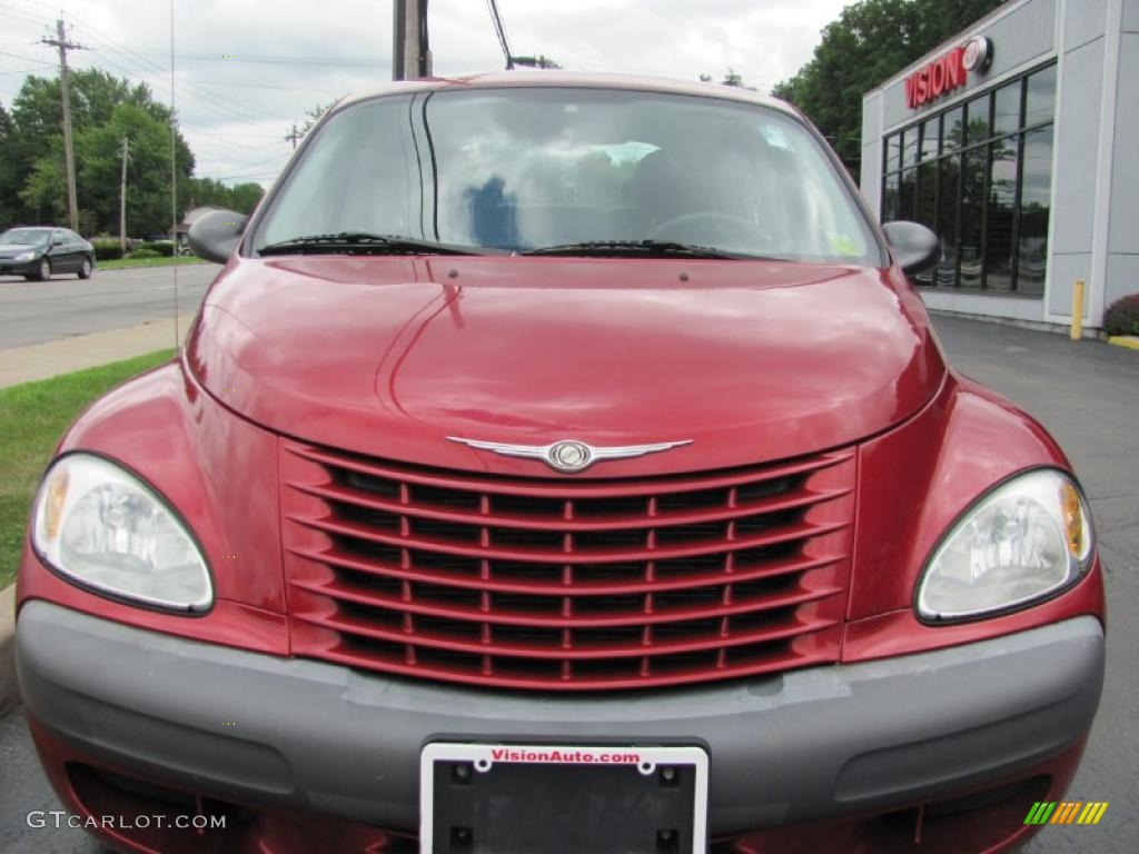 2003 PT Cruiser  - Inferno Red Pearl / Taupe/Pearl Beige photo #16