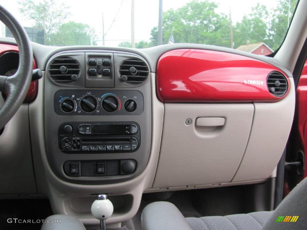 2003 PT Cruiser  - Inferno Red Pearl / Taupe/Pearl Beige photo #18