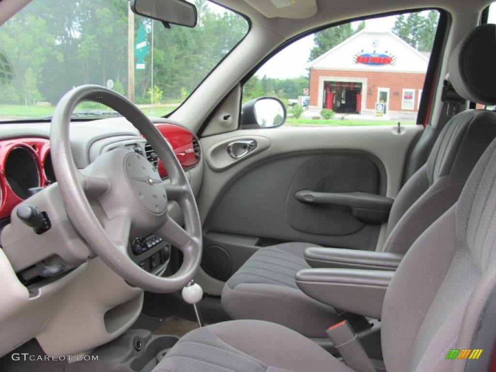 2003 PT Cruiser  - Inferno Red Pearl / Taupe/Pearl Beige photo #21