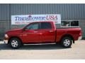 2010 Inferno Red Crystal Pearl Dodge Ram 1500 ST Crew Cab 4x4  photo #5