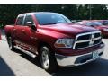 2010 Inferno Red Crystal Pearl Dodge Ram 1500 ST Crew Cab 4x4  photo #8
