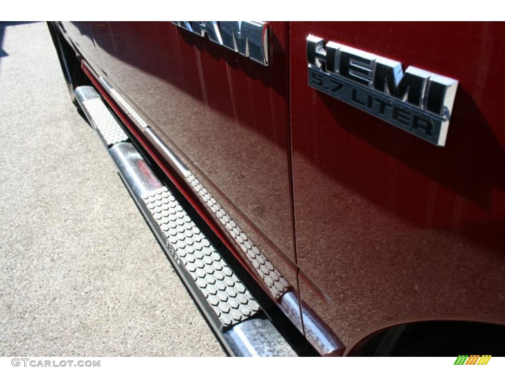 2010 Ram 1500 ST Crew Cab 4x4 - Inferno Red Crystal Pearl / Dark Slate/Medium Graystone photo #21