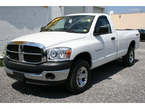 2007 Dodge Ram 1500 SXT Regular Cab 4x4 Data, Info and Specs