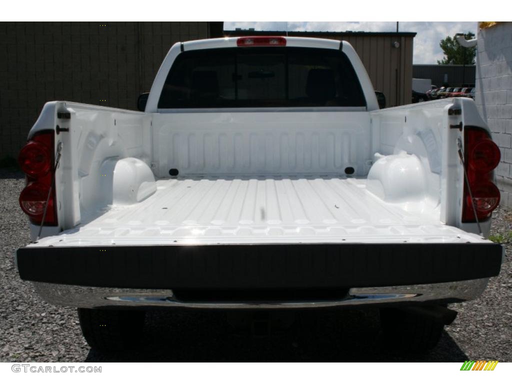 2007 Ram 1500 SXT Regular Cab 4x4 - Bright White / Medium Slate Gray photo #22