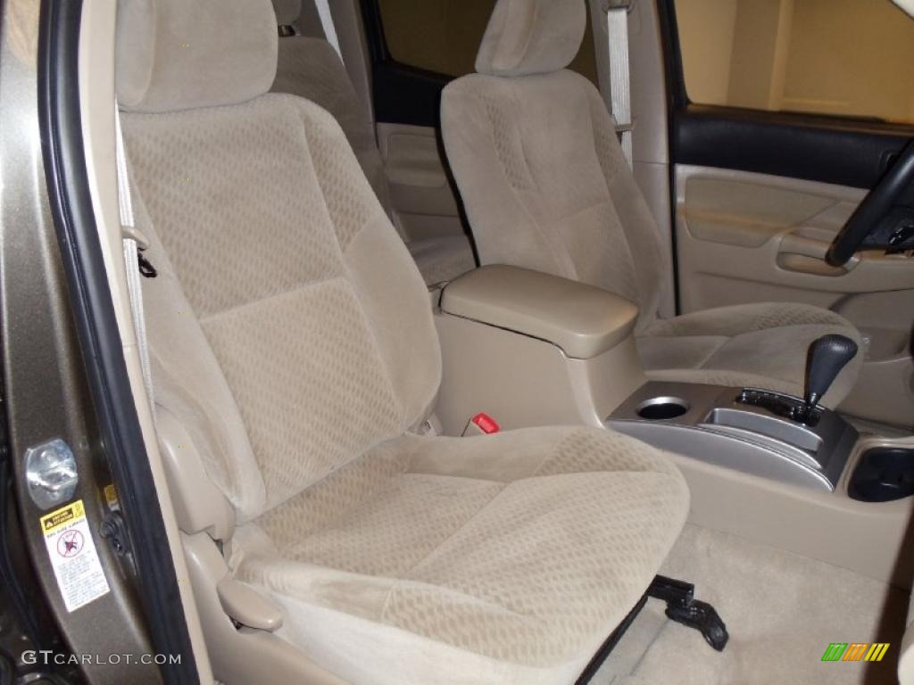 2010 Tacoma V6 SR5 PreRunner Double Cab - Pyrite Mica / Sand Beige photo #20