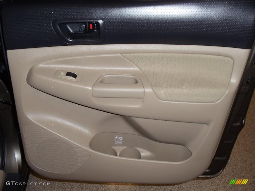 2010 Tacoma V6 SR5 PreRunner Double Cab - Pyrite Mica / Sand Beige photo #23