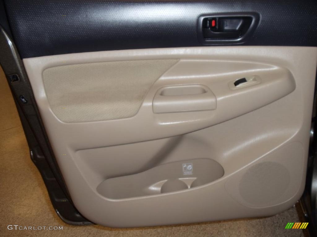 2010 Tacoma V6 SR5 PreRunner Double Cab - Pyrite Mica / Sand Beige photo #26