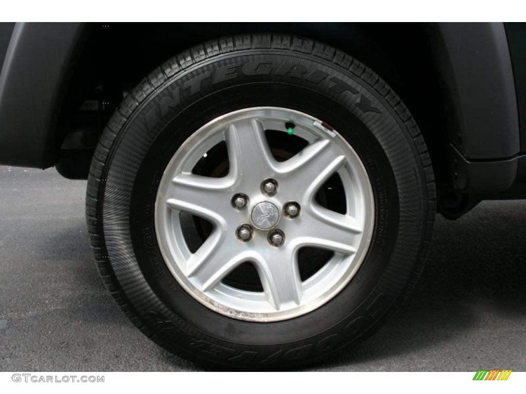 2002 Liberty Sport 4x4 - Shale Green Metallic / Dark Slate Gray photo #8