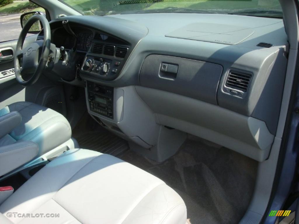 1999 Sienna XLE - Denim Blue Pearl / Gray photo #14