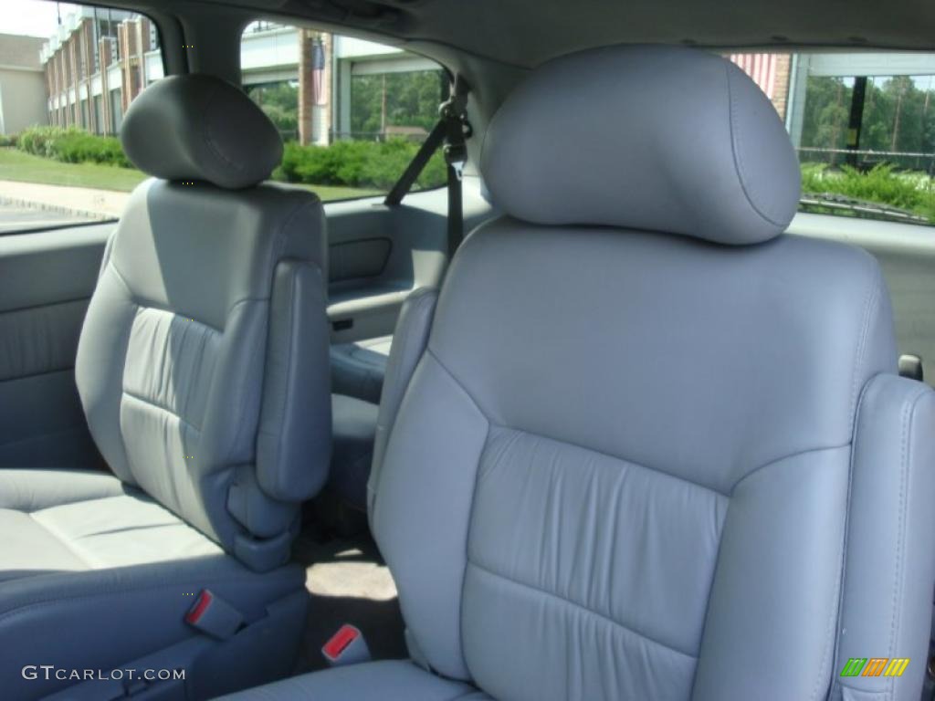 1999 Sienna XLE - Denim Blue Pearl / Gray photo #16