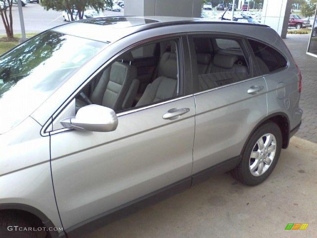 2008 CR-V EX-L - Whistler Silver Metallic / Gray photo #20