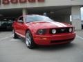 2005 Torch Red Ford Mustang V6 Deluxe Coupe  photo #2